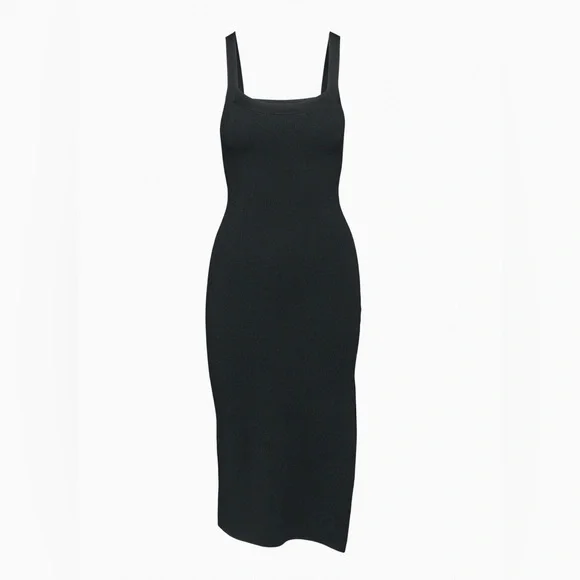 Babaton Black Midi Dress - Picture 6 of 12